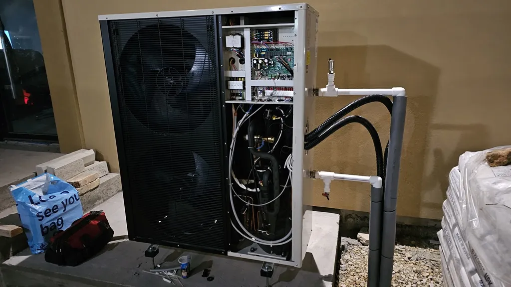 Instalacija toplotne pumpe 22 kW, Stari Banovci, Stara Pazova - sunearthenergy.rs - slika 1